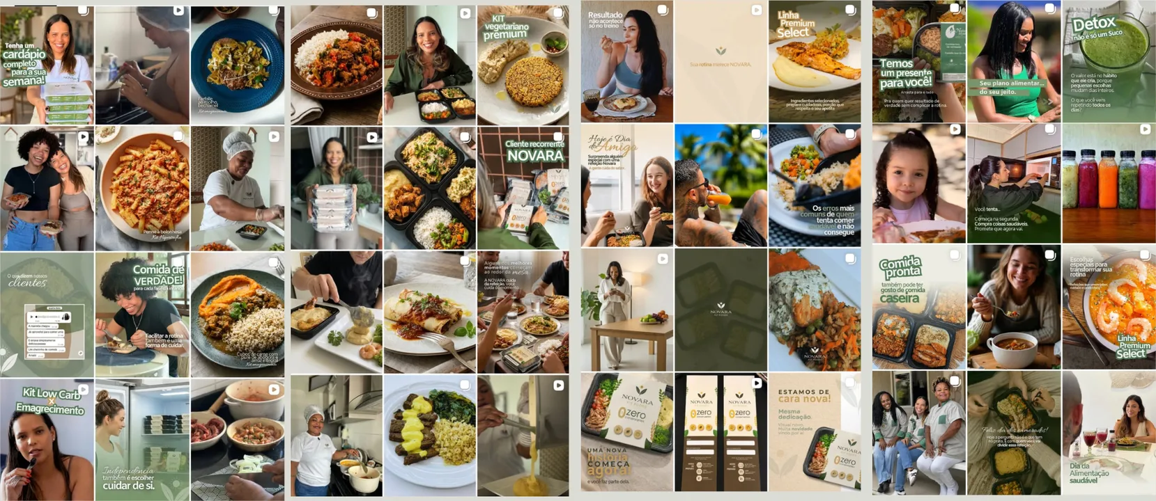 Posts da marca de marmitas fit Novara
